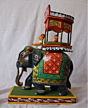 Wooden Ambari Elephant