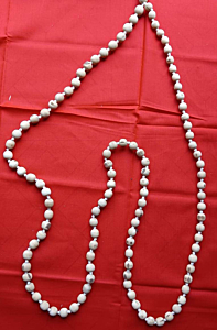 Handcrafted Tulsi Jap Mala | 188 x 1.3 x 1.3 cm