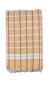 Handloom Indian Towel | Peach Colour