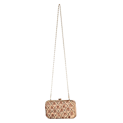 FHS Beautiful Designer Beige Clutch