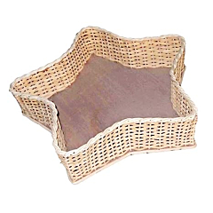 Cane Star Basket for Festival Gifts Packing