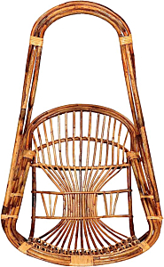 Wooden Hanging Chair Jhula With Cushion