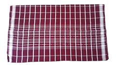 Red Pure cotton gamchha 