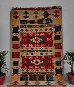 Egyptian  Inspired kilim rug