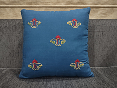 Thread Embroidered Cushion Cover set of two cushions 