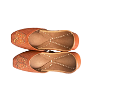 Hand Stichted & Cut Work Punjabi Jutti 