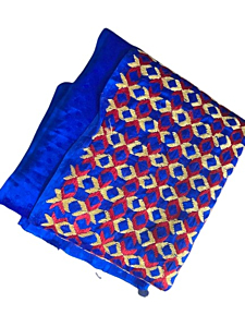 Phulkari Stitched Saree 