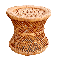 Cane Bamboo Mudha Stool