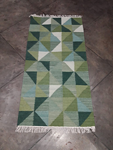 Mustard Handwoven Durry 