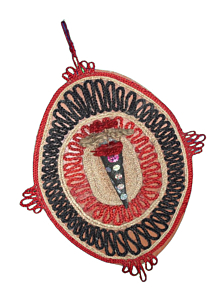 Round Shape Jute Wall Hanging