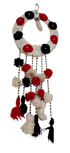 Red Woolen Wall hanging