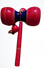 Wooden Stick Damroo Toy