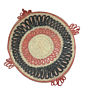 Round Shape Jute Wall Hanging Handmade