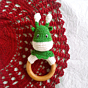 Handmade Giraffe Teether cum Rattle