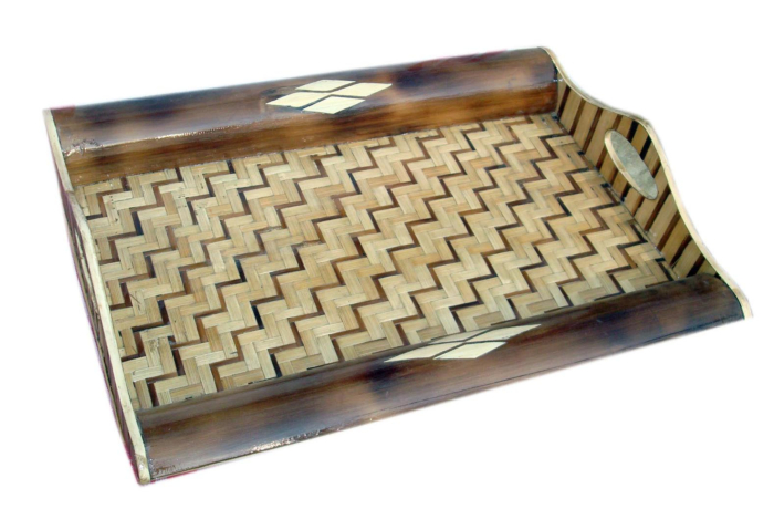 Handicraft Bamboo Serving Tray