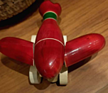 Wooden Aeroplane Toy