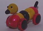 Wooden Duck Car Toy